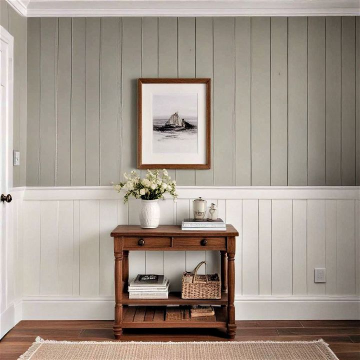 fashionable and versatile shiplap wainscoting