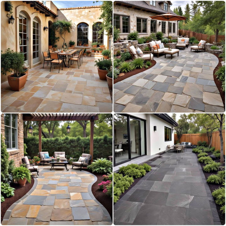 flagstone patio ideas