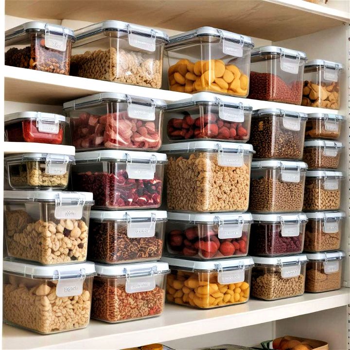 food storage containers for a tidy pantry or fridge