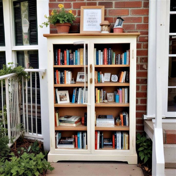 front porch library