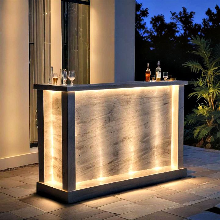 functional led illuminated bar