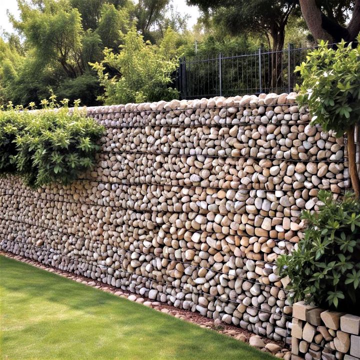 gabion wall strength garden fence