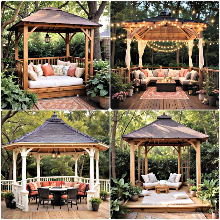 25 Deck Gazebo Ideas for a Perfect Backyard Setup