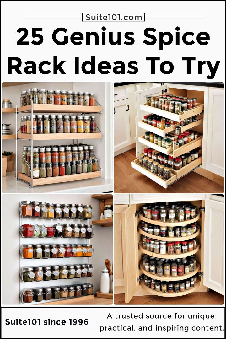 genius spice rack ideas