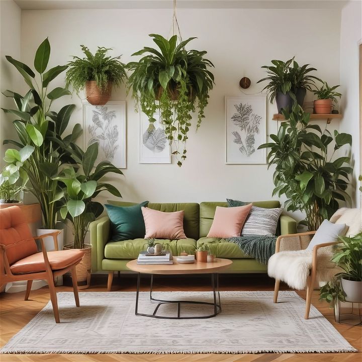 go green with plants