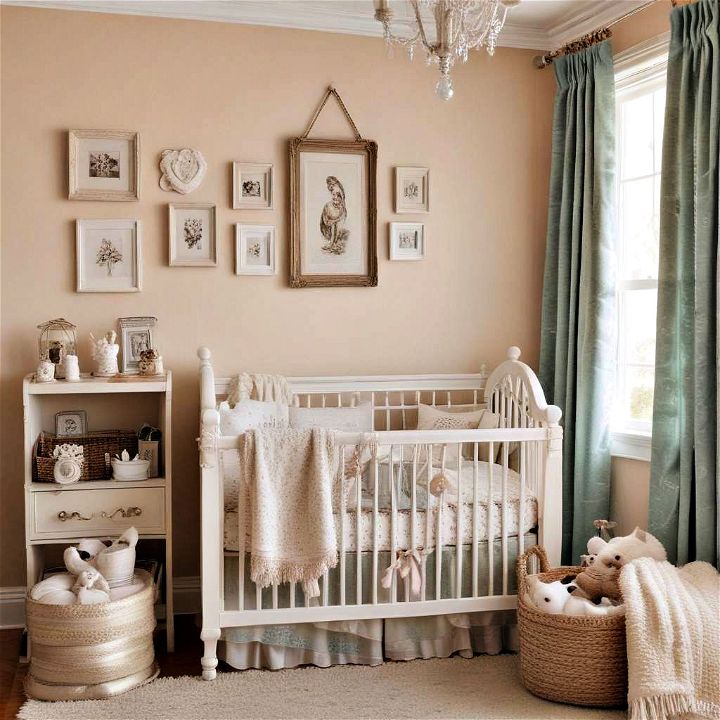go vintage for baby room