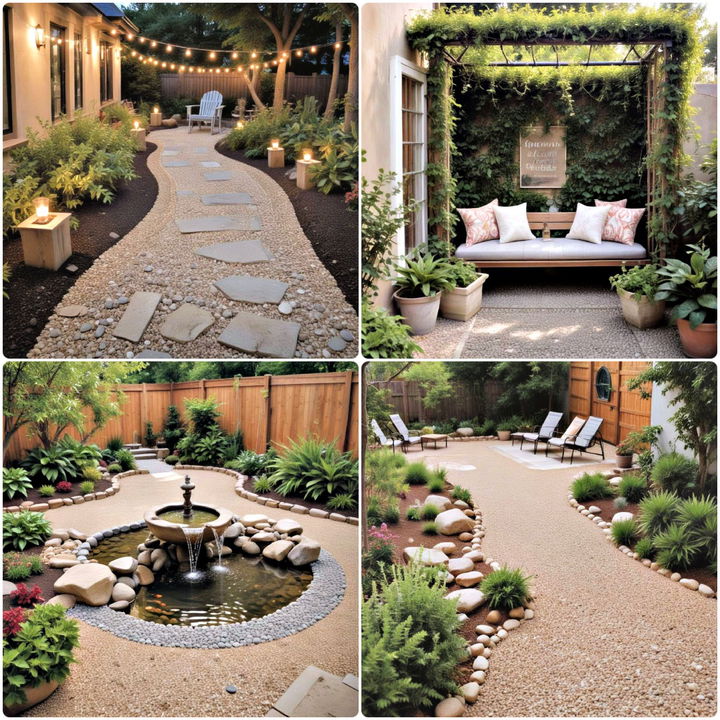 gravel patio ideas