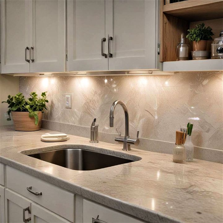illuminating your countertop workspaces with under cabinet lighting