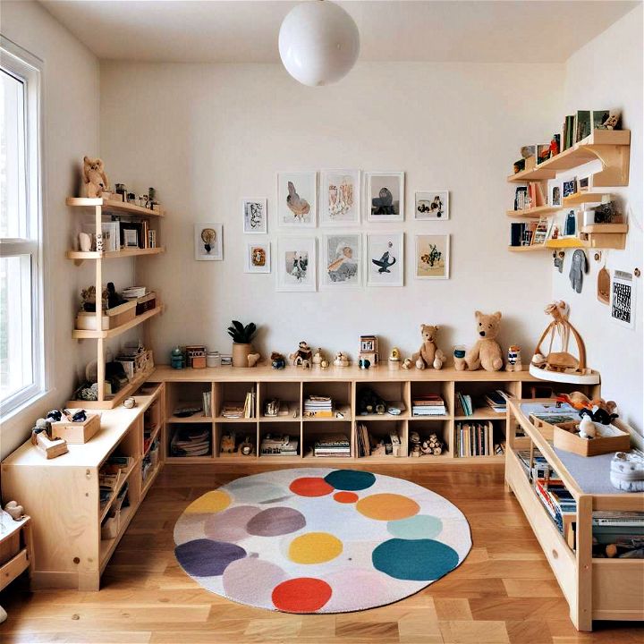 implement a montessori layout for baby room
