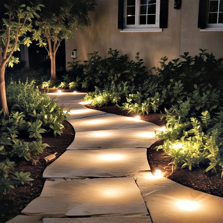 in ground outdoor lighting