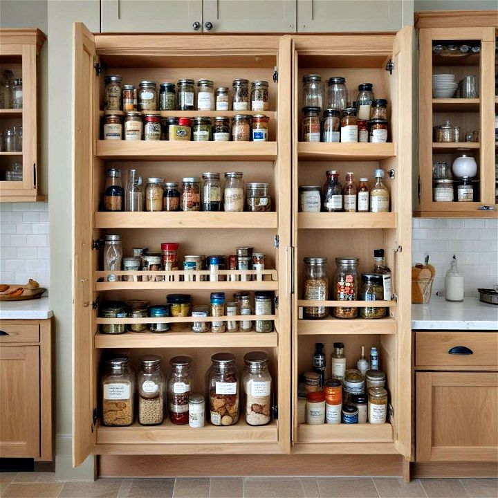 incorporate adjustable shelving