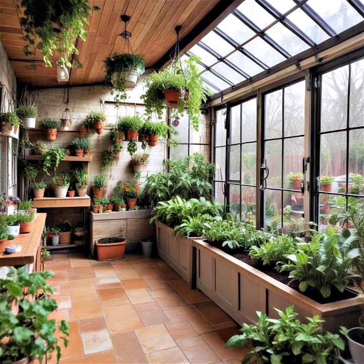indoor garden for year round gardening