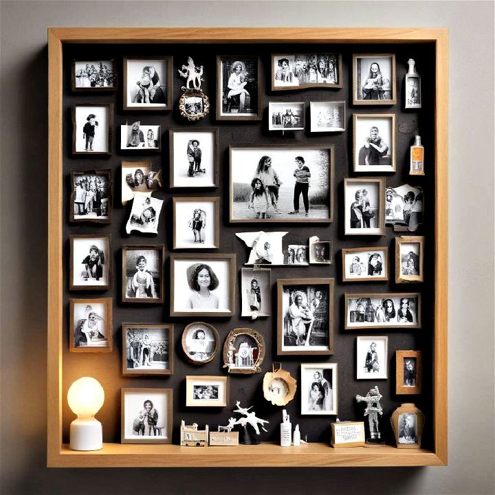 interactive 3d shadow box collection