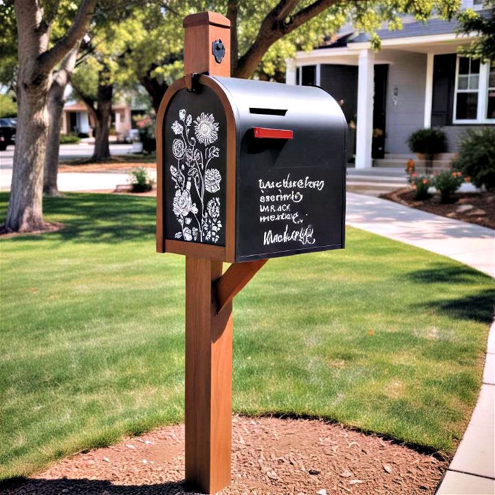 interactive art mailbox post