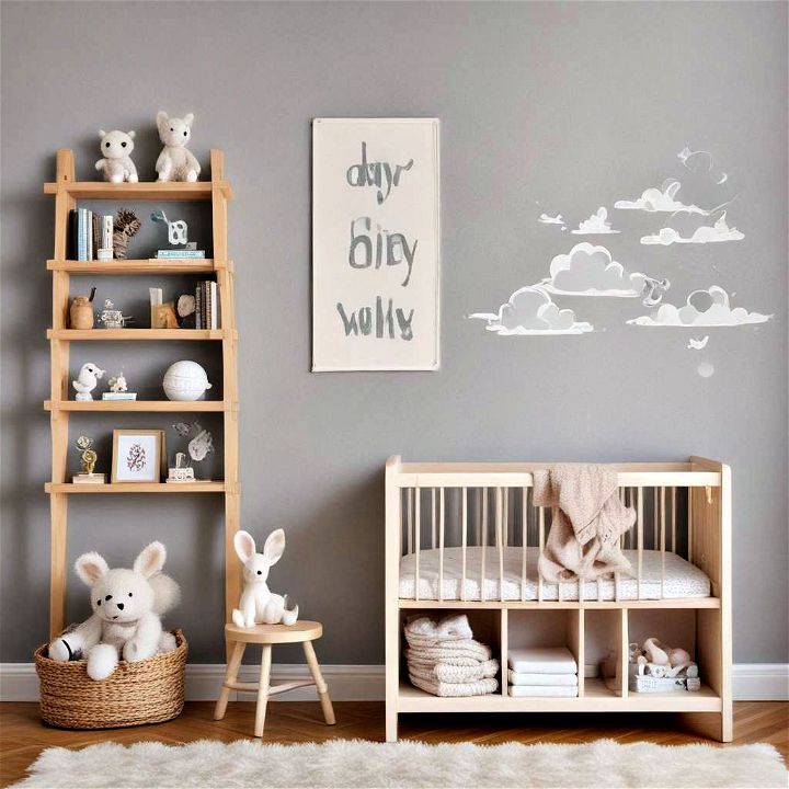 introduce a diy element baby room