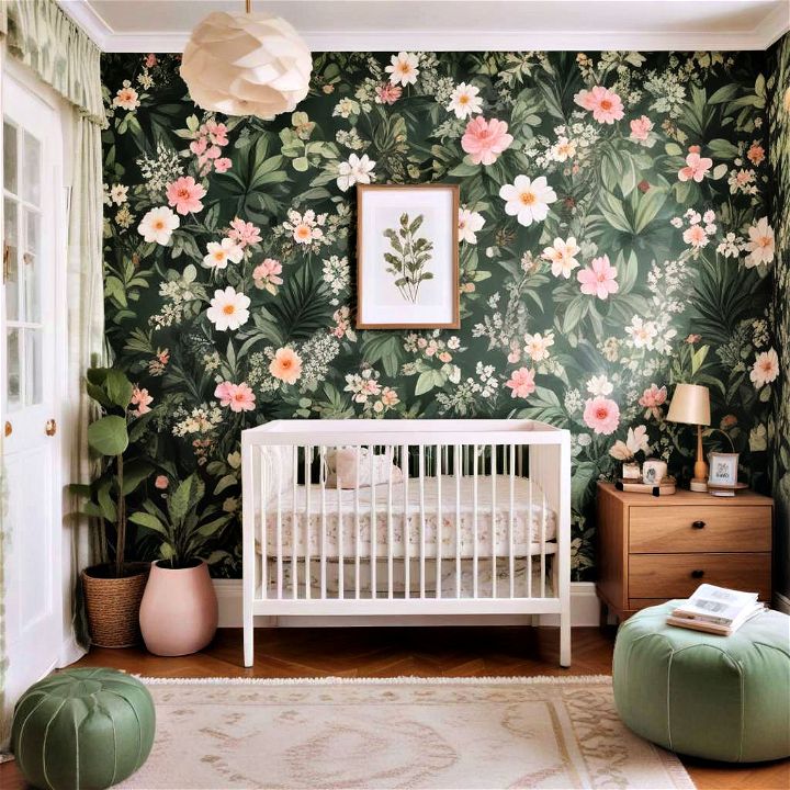 let it grow with a botanical garden baby room