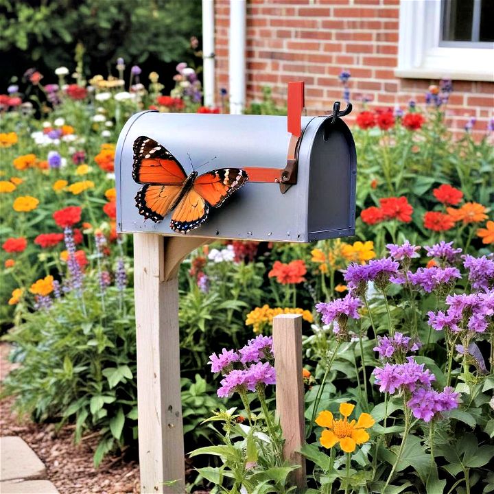 lovely butterfly garden post