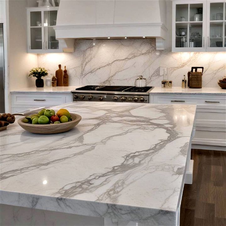 luxurious solid stone slab
