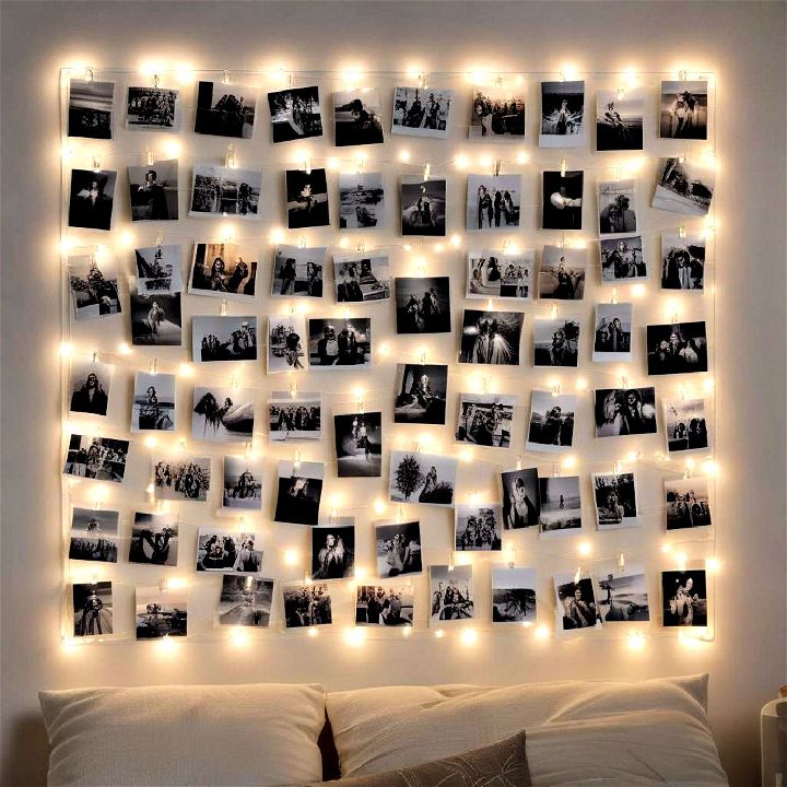 magical led lit photo display
