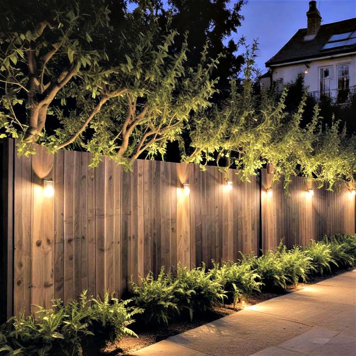 magical touch illuminated fencing