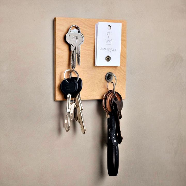 magnetic key holder minimalist solution