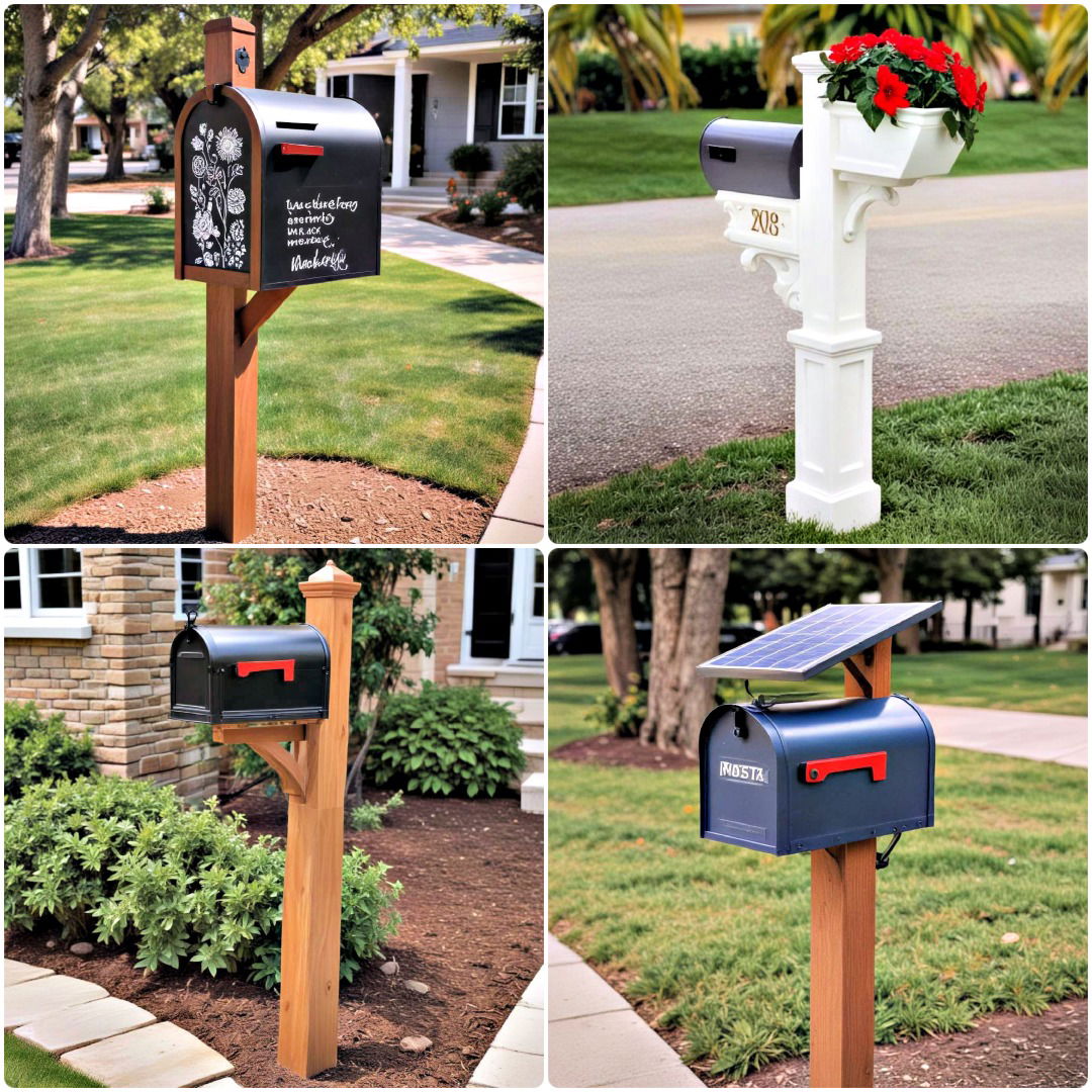 mailbox post ideas