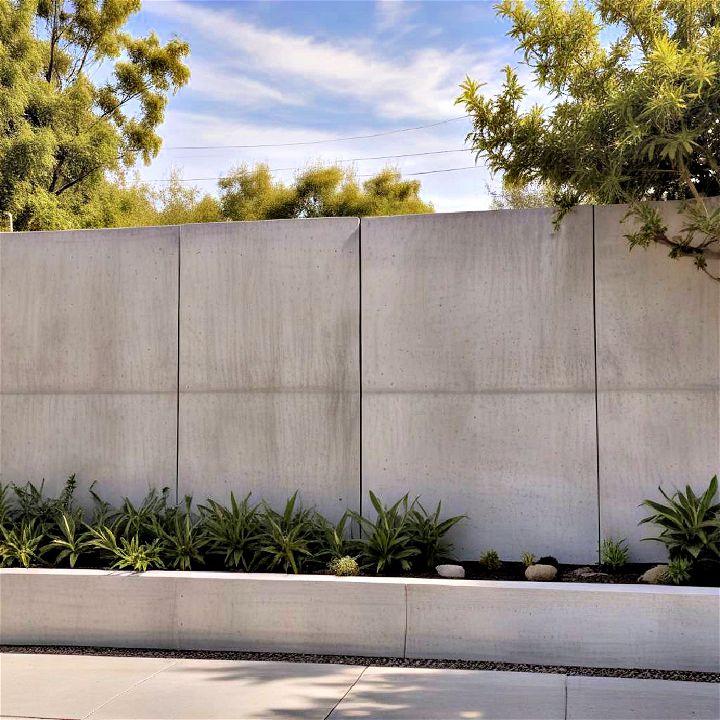 minimalist charm polished concrete walls