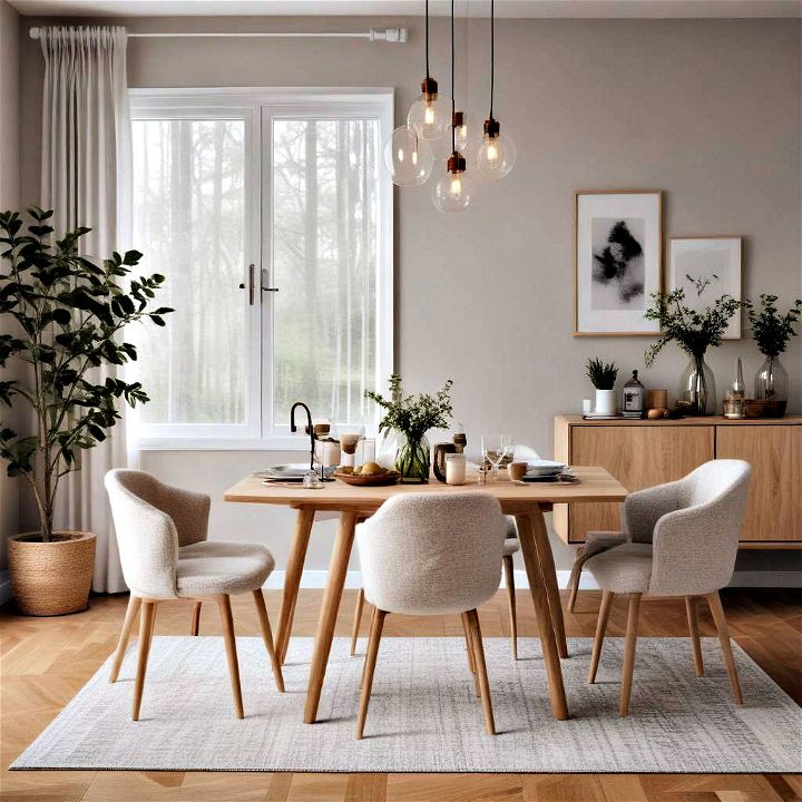 modern scandinavian hygge dining design