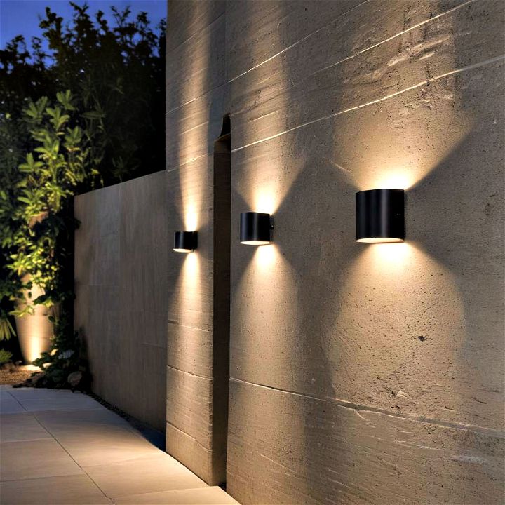 modern touch led wall sconces