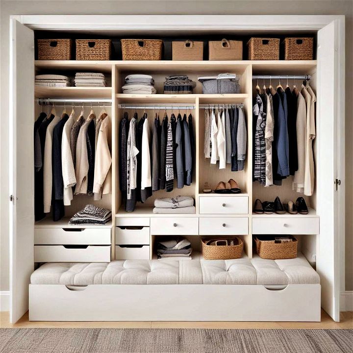 multi functional furniture for a small closet