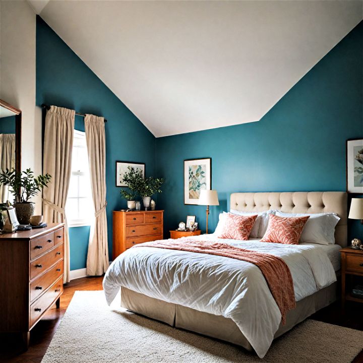 opt diagonal dynamism to break the monotony in your bedroom