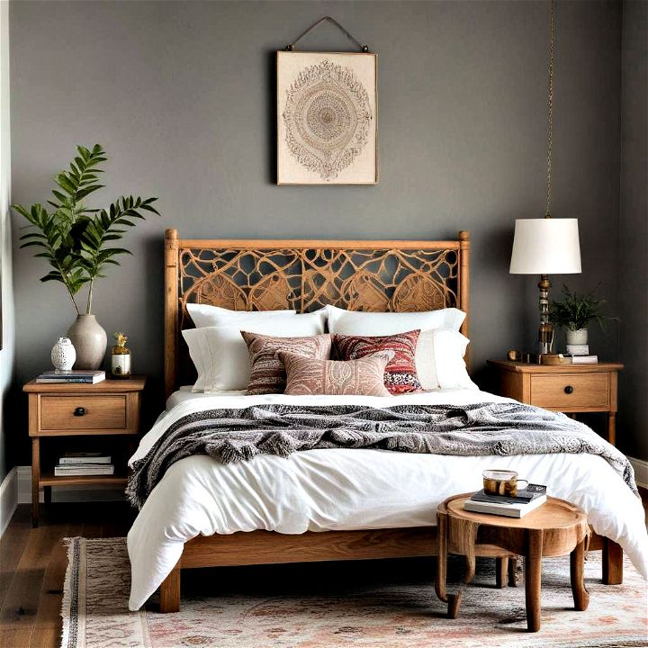 opt for eclectic furniture boho decor