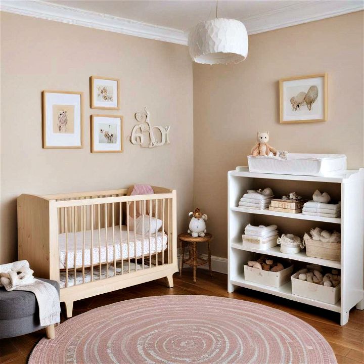 opt for space saving designs for baby room