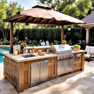 25 Covered Outdoor Kitchen Ideas for Your Backyard - Suite 101