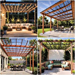 pergola roof ideas