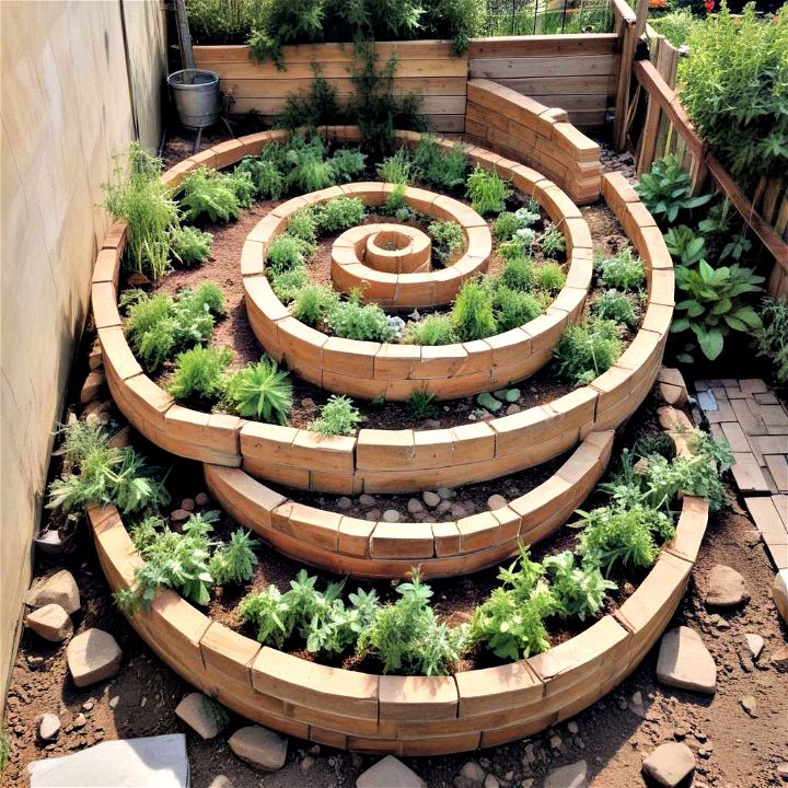 practical herb spiral