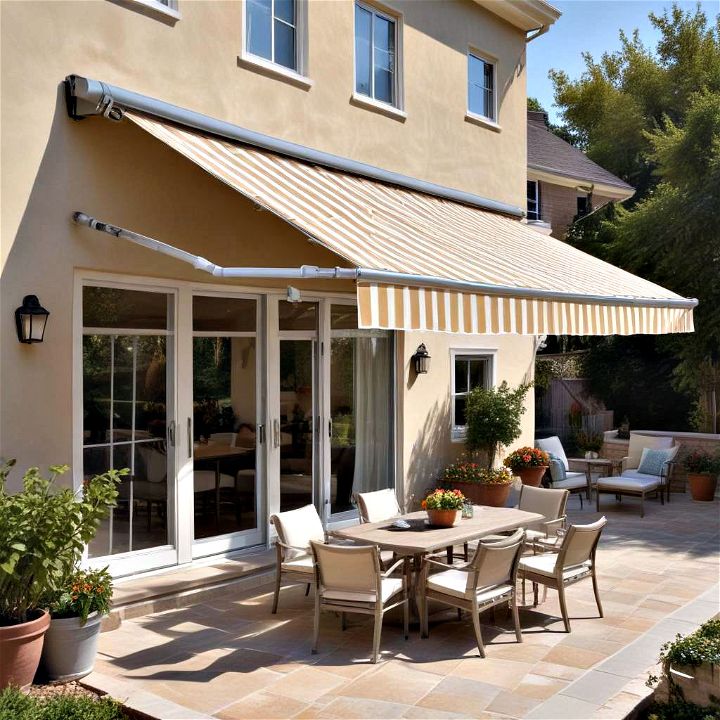 practical retractable awning