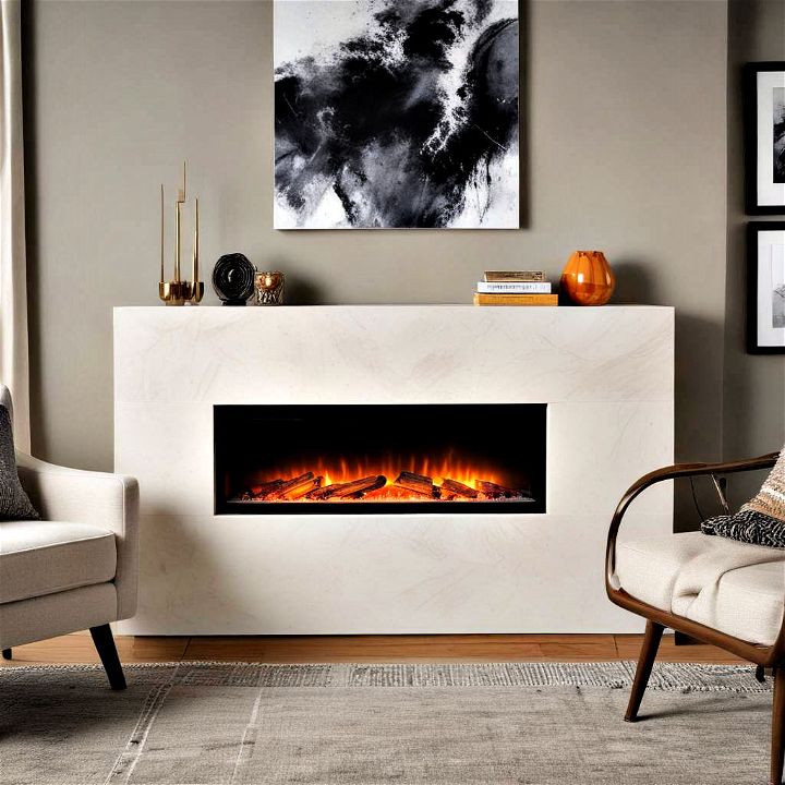 practical smart electric fireplace