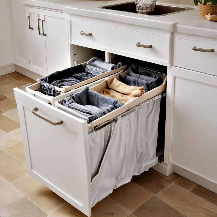 pull out laundry hampers