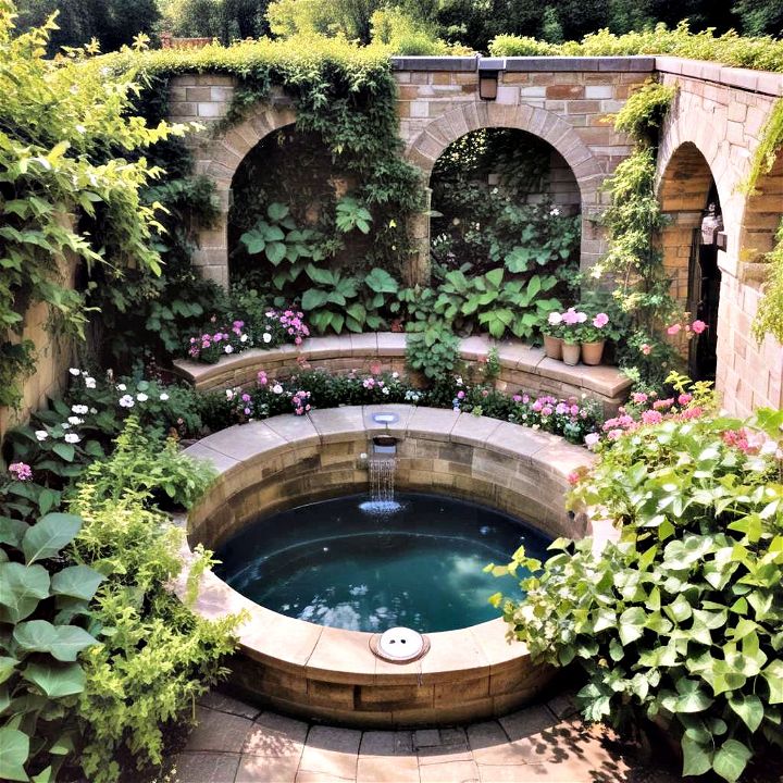 secret garden stock tank pool