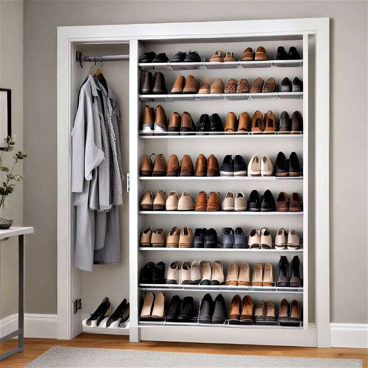shoe organizer for small closet