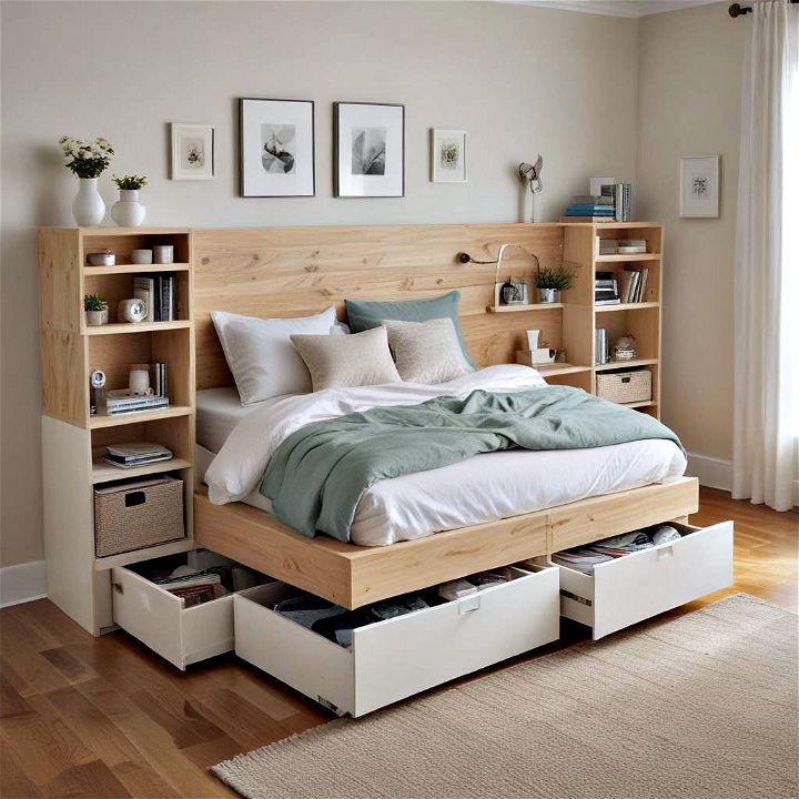smart and spacious storage bedroom solutions