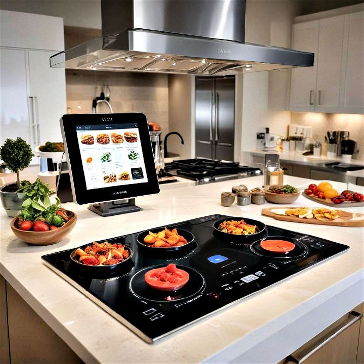 smart technology interactive cooking stations