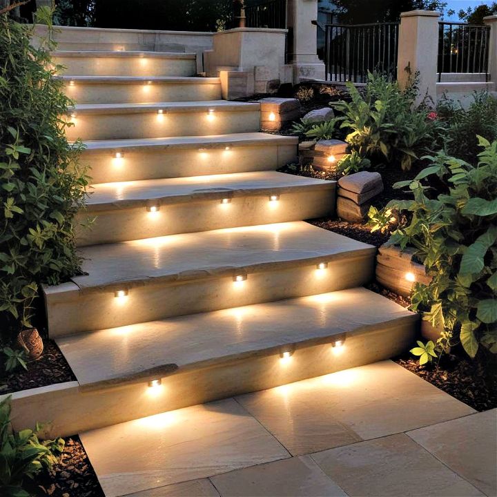 step lights outdoor areas