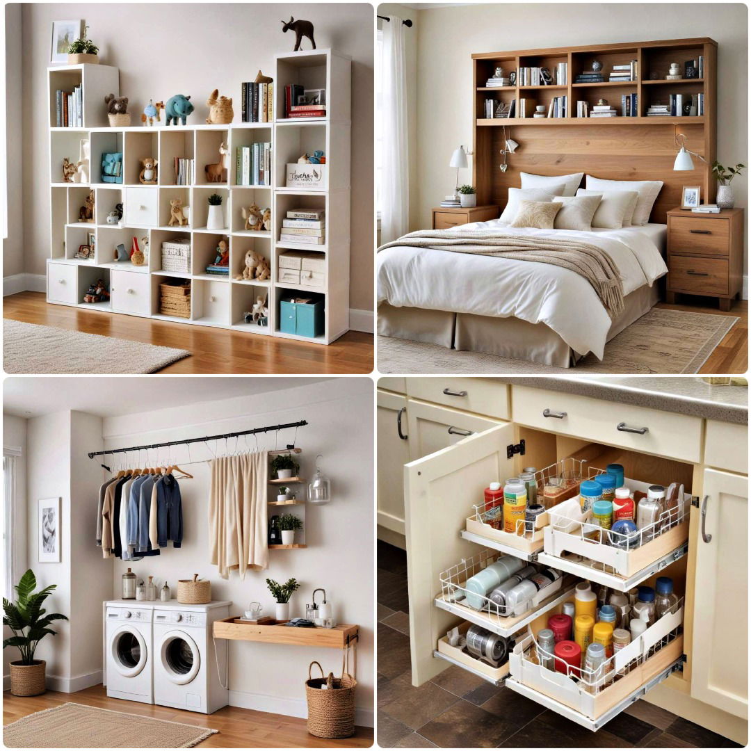 storage ideas for every room