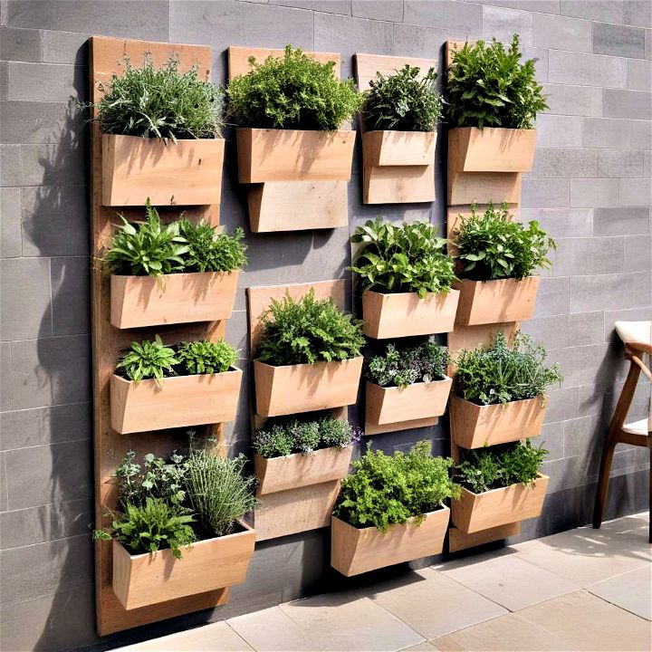 stunning vertical planters for small spaces