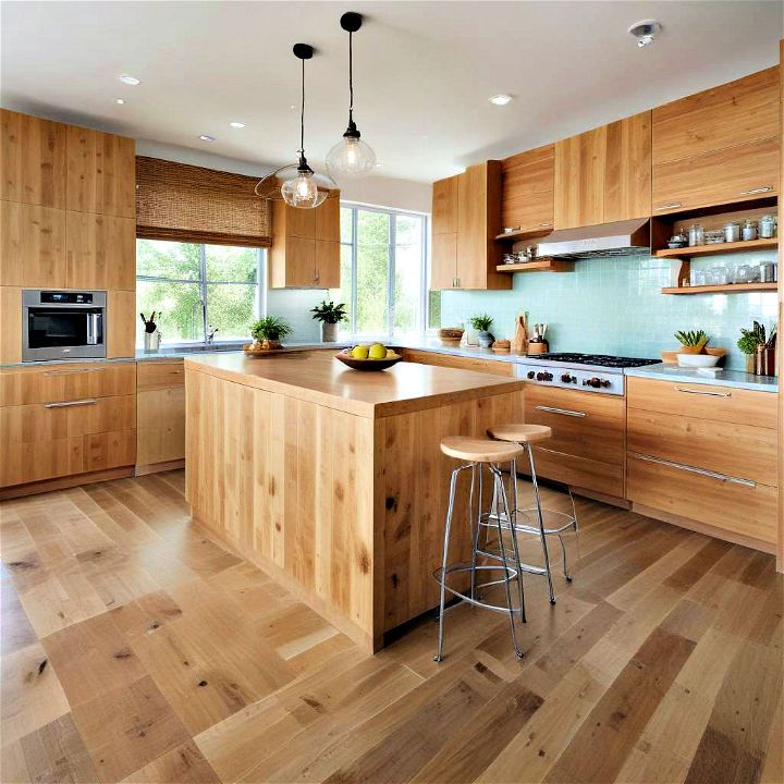 stylish kitchen eco friendly materials