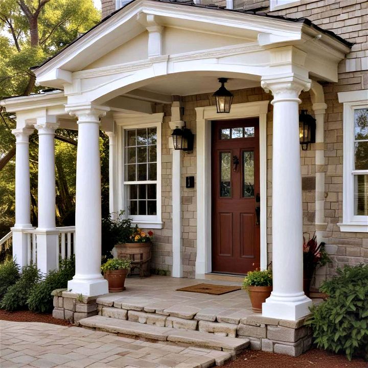 stylish porch columns