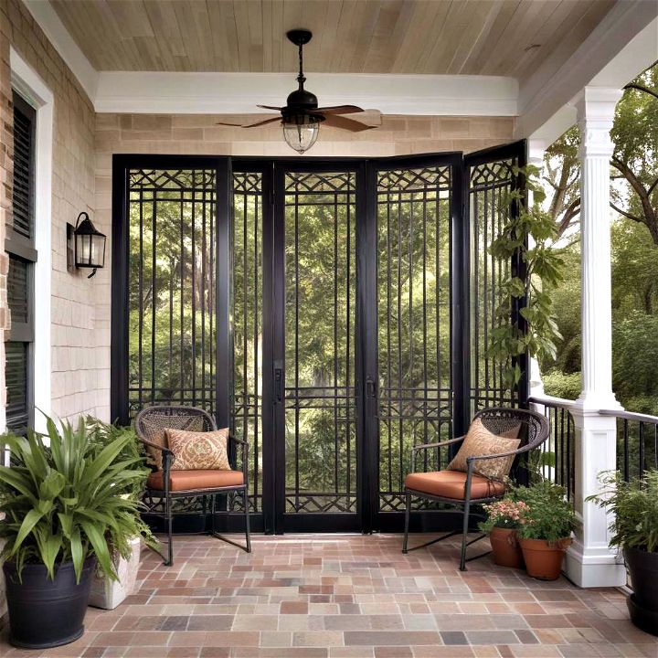 stylish privacy screens your front porch