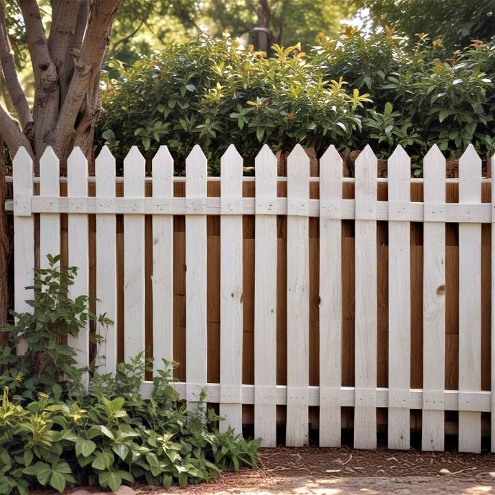 timeless classic wooden fence